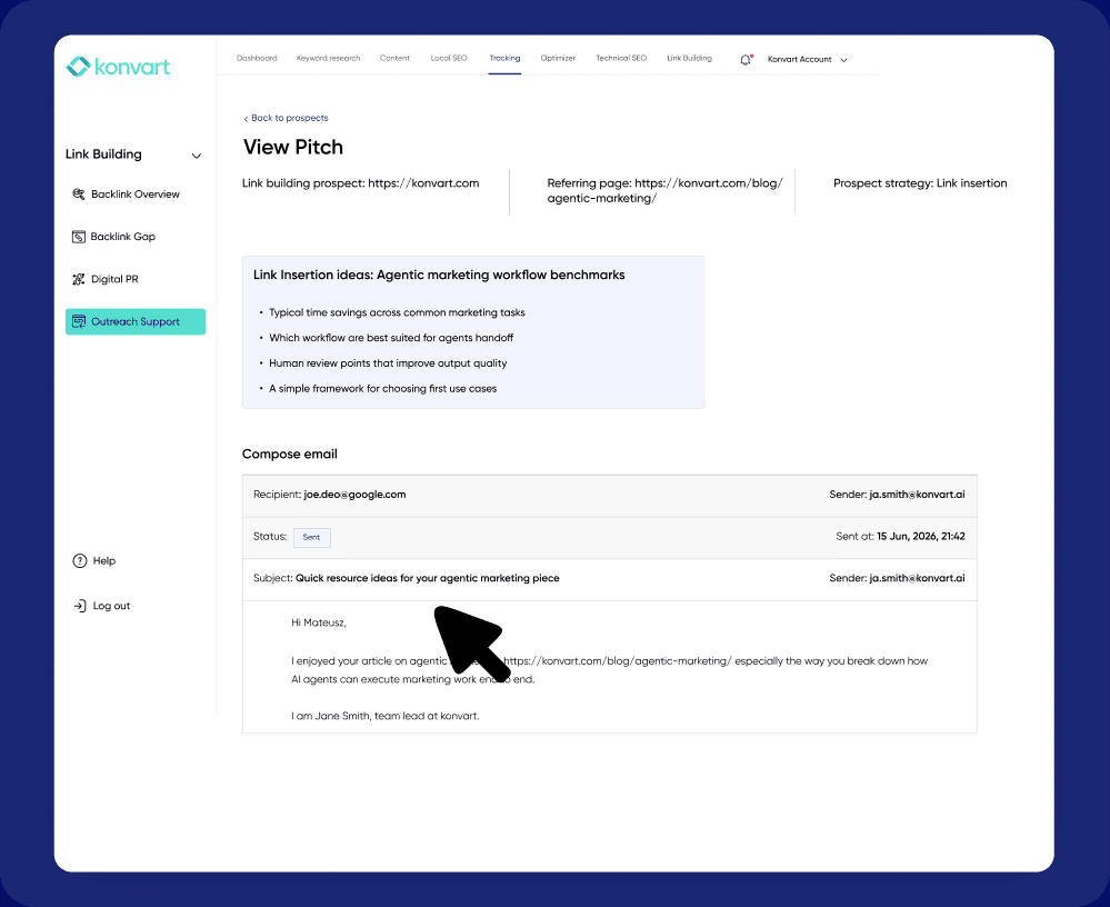 First AI-Driven Link Acquisition Tool 