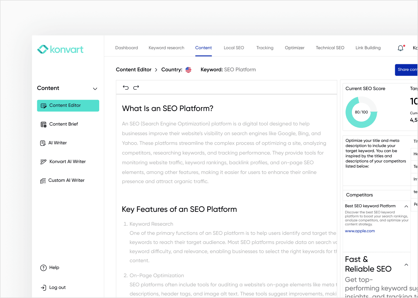 Technical seo tools