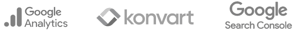 Google Analytics, Konvart, and Google Search Console